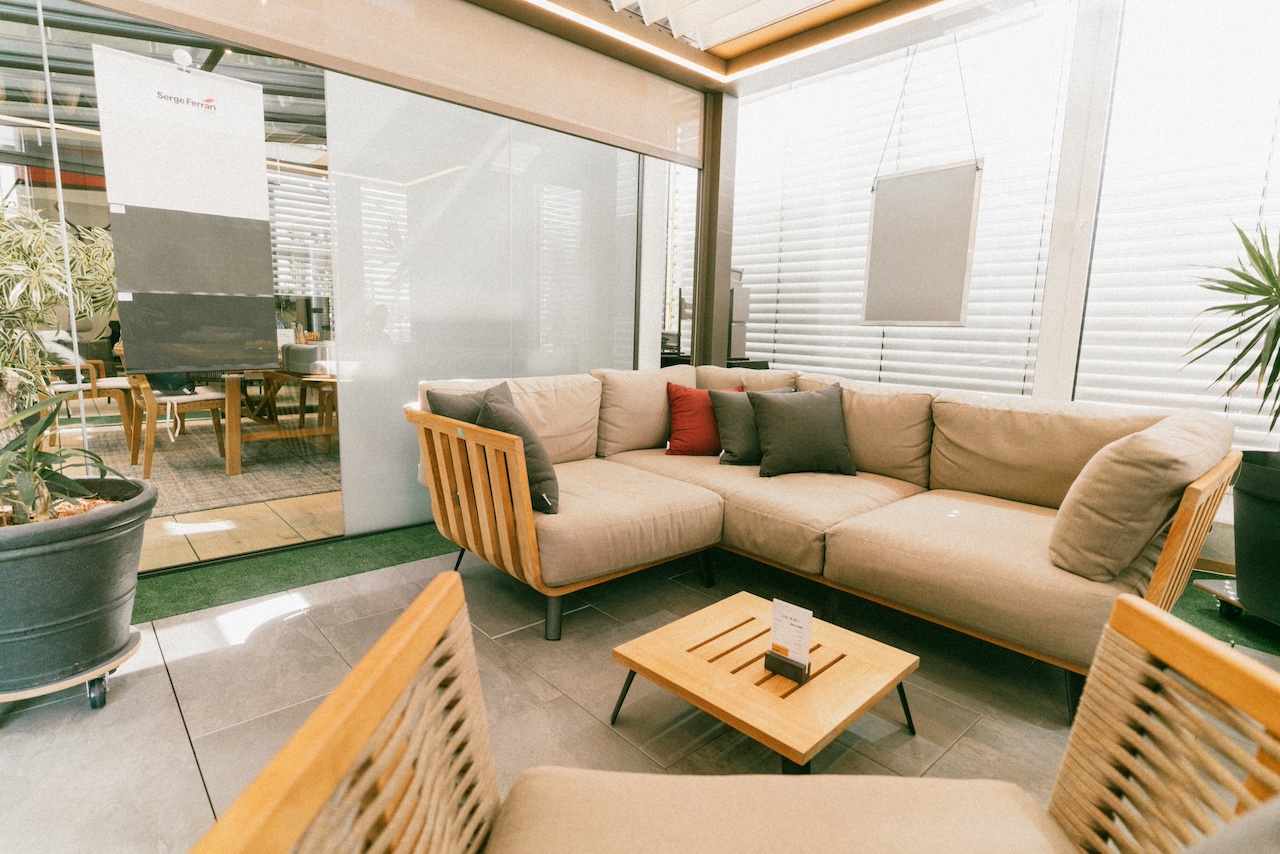 Die Firmenzentrale ist zugleich Showroom für die Dienstleistungen und Produkte.